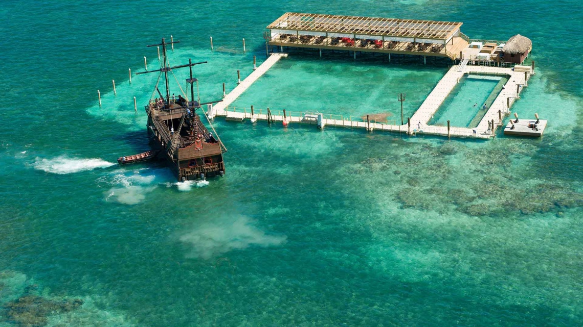 Пираты Карибского моря + плаванье с акулами и скатами