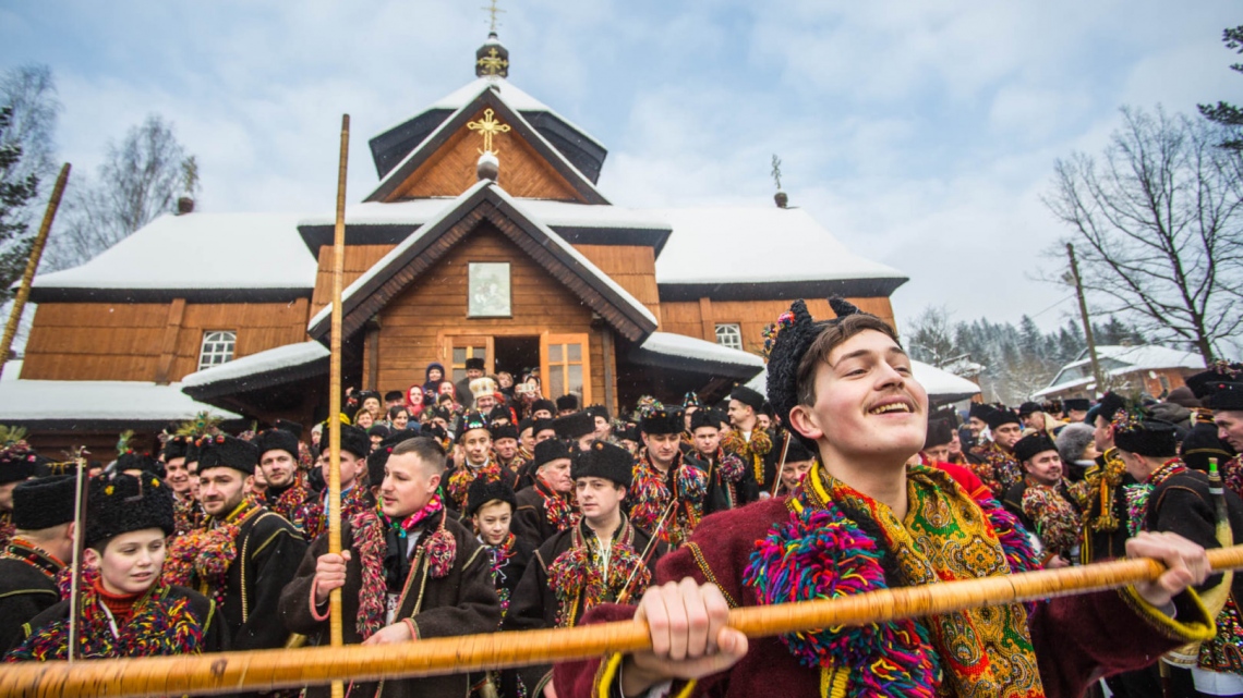 Гуцульське Різдво у Карпатах