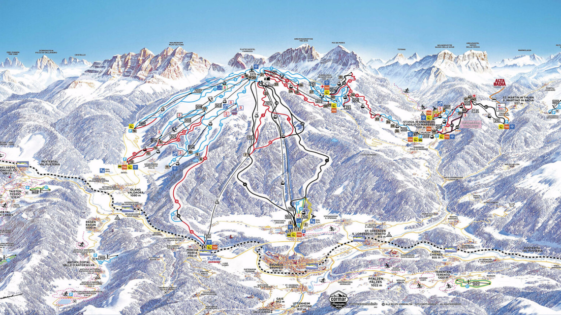 Гірськолижна школа. Kronplatz Новий Рік!