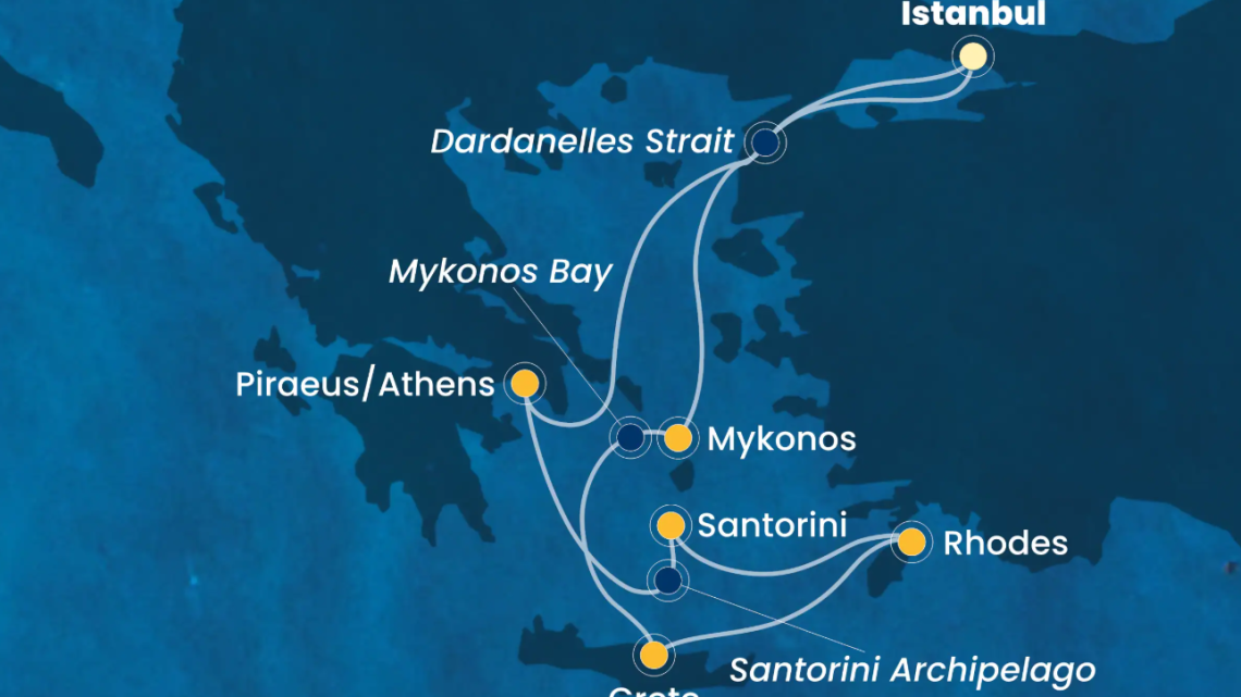 Круїз грецькими островами на лайнері Costa Fortuna у супроводі представника Феєрії