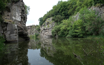 Трипільський мегаполіс на березі фіорда. Буцький каньйон